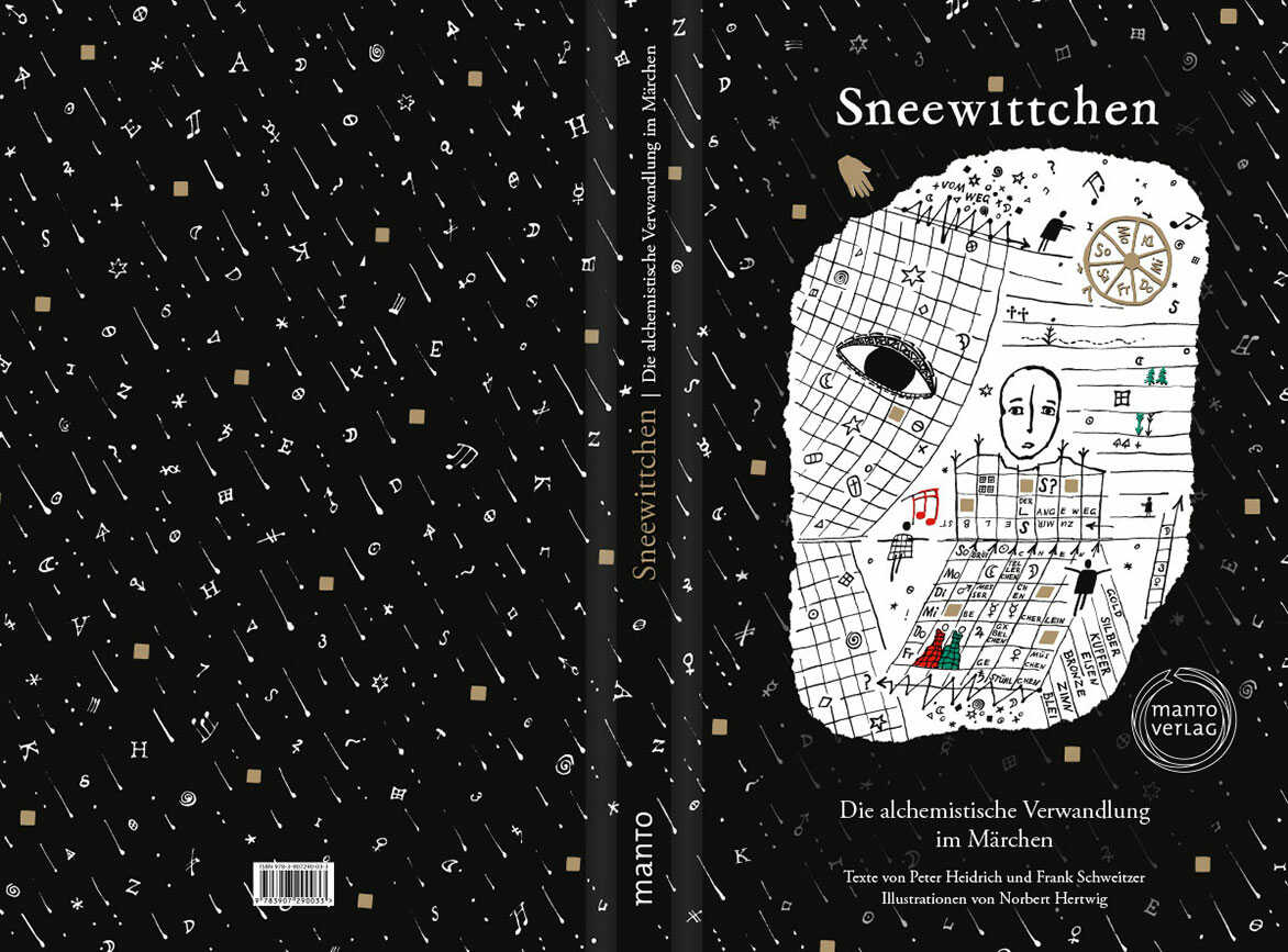 Sneewittchen, Umschlag, illustratives Buchprojekt mit Essay