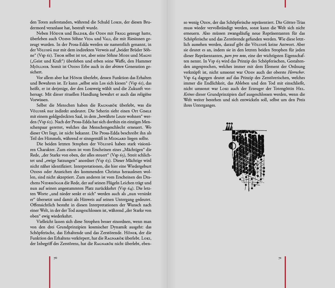 Buch Völuspa, Seiten 70-71